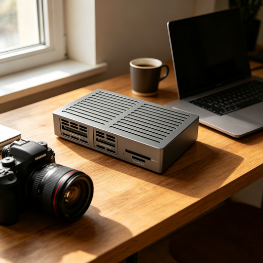 Transformez votre flux de travail avec le lecteur de cartes Thunderbolt 3 : la solution ultime 4-en-1